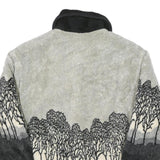 Womens Black Grey Button Jacket XL Polyester Blend Plain Fitted Stylish Winter