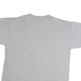 RUSSELL ATHLETIC Mens Grey Correctional CDCR Academy Graphic T-Shirt M Short