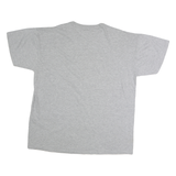 RUSSELL ATHLETIC Mens Grey Correctional CDCR Academy Graphic T-Shirt M Short