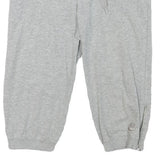 NIKE Womens Shorts Grey Casual S W30 Cotton Blend Comfort Drawstring