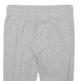 NIKE Womens Shorts Grey Casual S W30 Cotton Blend Comfort Drawstring