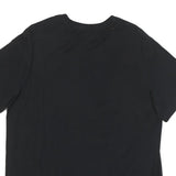 NIKE Mens Black Just Do It Graphic T-Shirt L Short Sleeve Crew Neck Sports