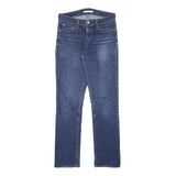 LEVI'S 414 Womens Jeans Blue Relaxed Straight Denim Medium W26 L30 Classic Fit