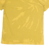 CARHARTT Mens Yellow Tie Dye T-Shirt S Short Sleeve Crew Neck Casual Pocket