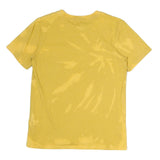 CARHARTT Mens Yellow Tie Dye T-Shirt S Short Sleeve Crew Neck Casual Pocket