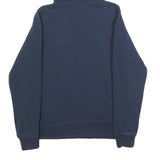 HELLY HANSEN Mens Navy Blue Hoodie XS Cotton Blend Pullover Hooded Sweatshirt