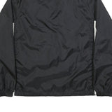 NIKE Mens Black & White Zip Jacket XL Nylon Sportswear Athletic Windbreaker