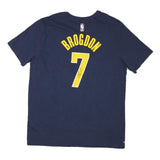 NIKE Mens Blue Indiana Pacers Graphic T-Shirt XL Short Sleeve Crew Neck