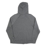 CHAMPION Womens Grey Pullover Hoodie L Cotton Blend Casual Sportswear