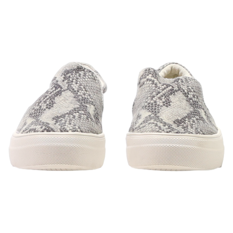 STEVE MADDEN Pump Shoes Grey Canvas Womens UK 5