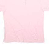 SLAZENGER Womens Pink Polo Shirt XL Cotton Blend Short Sleeve Basic