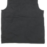 THE NORTH FACE Mens Black Fleece Jacket L Polyester Blend Zip Front Casual