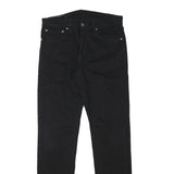 LEVI'S Mens Slim Black Denim Jeans W30 L30 Zip Cotton Blend Stylish Casual