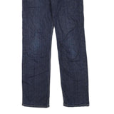 LEVI'S 751 Mens Jeans Blue Regular Straight Denim Raw W33 L34 Classic Fit Zip