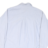 CHAPS RALPH LAUREN Mens Blue Plain Shirt M Classic Button Down Casual Cotton
