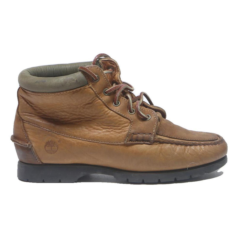 TIMBERLAND Womens Leather Ankle Boots Brown UK 7 Comfortable Durable Outdoor