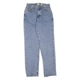CALVIN KLEIN JEANS Mens Regular Fit Blue Denim Medium Wash W26 L32 Zip