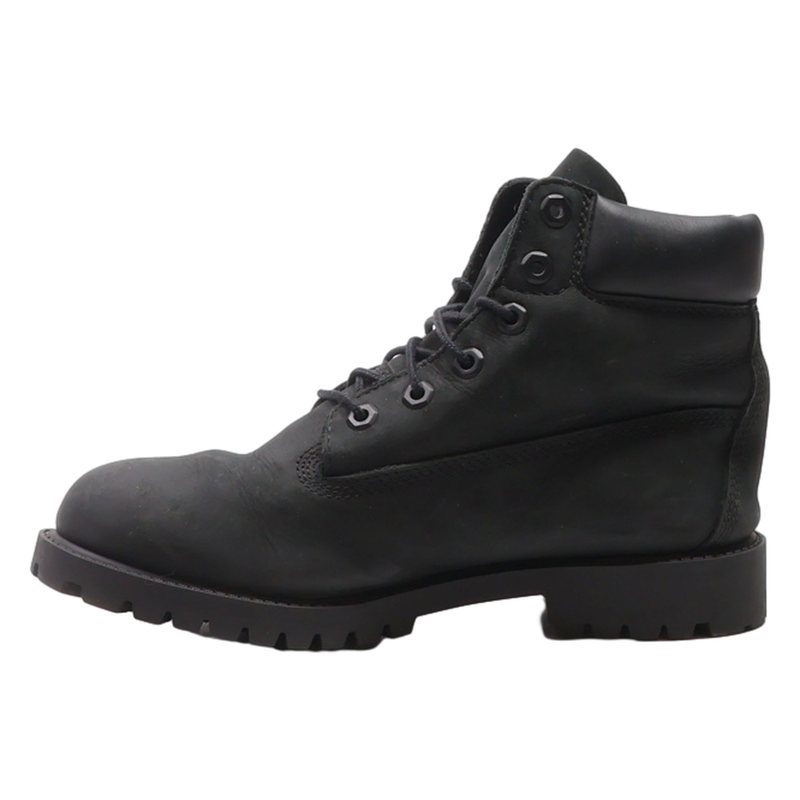 TIMBERLAND Lace-Up Boots Black Leather Womens UK 5.5
