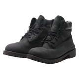 TIMBERLAND Lace-Up Boots Black Leather Womens UK 5.5
