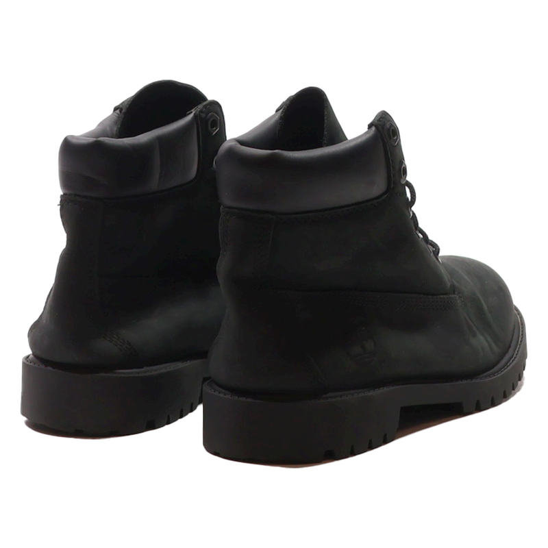 TIMBERLAND Lace-Up Boots Black Leather Womens UK 5.5