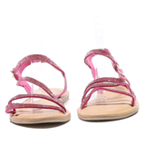 TAMARIS Strappy Sandals Pink Synthetic Womens UK 5