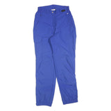 MAMMUT Womens Polyester Blend Blue Slim Slim Fit Trousers W26 L30 Outdoor Hiking