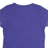 MAMMUT Womens Blue Graphic T-Shirt XL Short Sleeve Crew Neck Lightweight Cotton