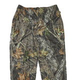 MOSSY OAK Mens Polyester Blend Camouflage Drawstring Lined Trousers W36 L32