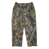 MOSSY OAK Mens Polyester Blend Camouflage Drawstring Lined Trousers W36 L32