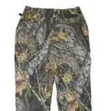 MOSSY OAK Mens Polyester Blend Camouflage Drawstring Lined Trousers W36 L32