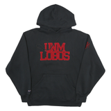 JANSPORT Mens Black UNM Lobos Hoodie M Cotton Blend Casual Pullover