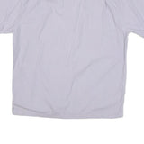 FRED PERRY Mens White Cotton Blend Shirt XL Short Sleeve Chest Pocket Classic