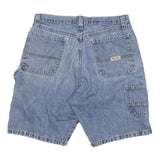 WRANGLER Mens Denim Blue Casual Shorts M W32 Workwear Cotton Blend