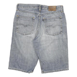 TEXAN Mens Denim Blue Casual Shorts L W32 Comfort Fit Cotton Blend