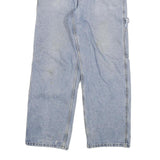 CARHARTT Mens Jeans Blue Regular Straight Denim Light W30 L27 Workwear Casual