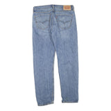 LEVI'S 508 Tapered Womens Jeans Blue Regular Cotton Blend W34 L34 Zip