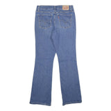 LEVI'S 515 Bootcut Womens Blue Regular Denim Medium W27 L30 Classic Cotton Zip