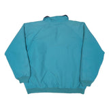 ST JOHNS BAY Mens Blue Bomber Jacket XL Polyester Blend Zip Plain Casual Outdoor