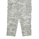 TULLAHOMA INDUSTRIES Mens Cotton Blend Grey Camouflage Regular Fit Cargo