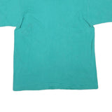 PRO SPIRIT Mens Green & Navy T-Shirt L Short Sleeve Crew Neck Cotton Blend