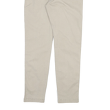 LEVI'S Mens Slim Beige Cotton Blend Denim Jeans W32 L29 Classic Zip Closure