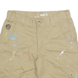 CARHARTT Mens Shorts Beige Relaxed Fit Cargo XL W32 Workwear Utility Cotton