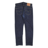 LEVI'S 502 Mens Jeans Blue Regular Straight Denim Dark W32 L32 Classic Zip