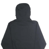 NIKE Mens Black Hoodie S Cotton Pullover Classic Logo Casual