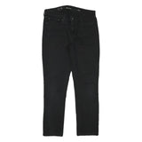 LEVI'S Womens Black Slim Skinny Denim Jeans Cotton Blend W30 L27 Stylish