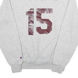 CHAMPION Mens Grey Bobcats 1/4 Zip M Sweatshirt Athletic Sportswear