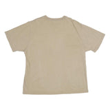 CARHARTT Mens Beige Pocket T-Shirt XL Short Sleeve Crew Neck Classic Cotton