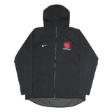 NIKE Mens Black Whittier Christian Basketball Full Zip Hoodie XL Sportswear