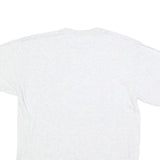 PORT & COMPANY Mens Grey Carmel Greyhounds Graphic T-Shirt M Short Sleeve Crew