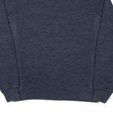 TOMMY HILFIGER Mens Blue Crew Neck M Cotton Blend Pullover Sweatshirt Casual